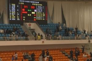  陶汉林23分王岚嵚20分 山东全运男篮热身赛不敌美国肯塔基传奇队
