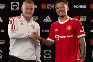 索帅：桑乔加盟曼联前度假跳水导致耳朵感染，因此赛季初非常挣扎